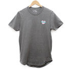 Vancouver Heart and Arrow Round Hem T-Shirt - Grey