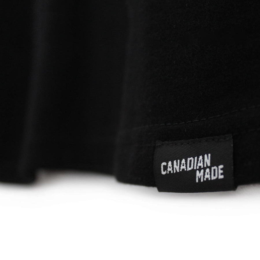 YYC Calgary Airport Code Bamboo T-Shirt - Black
