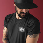 YVR Vancouver Airport Code Bamboo T-Shirt - Black