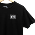 YYC Calgary Airport Code Bamboo T-Shirt - Black